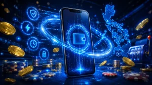 Futuristic mobile wallet and casino tech