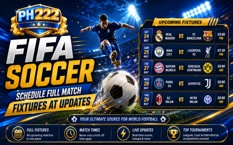 fifa soccer schedule