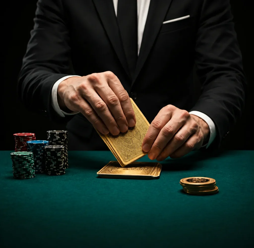 Dramatic-poker-game-in-progress