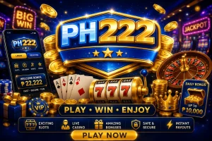 ph222 Flashy casino promo banner design