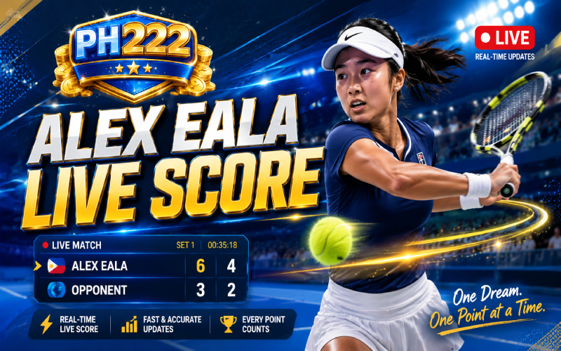 alex eala live score