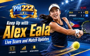 alex eala live score